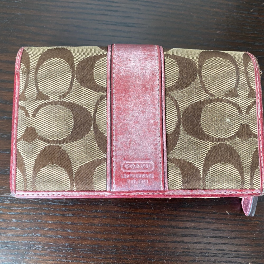 Vintage coach wallet